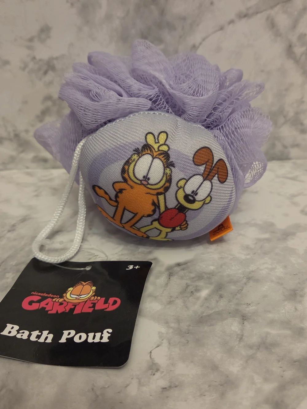 Garfield Bath Set 7 Pieces - Purple & Pink Bath Accessories
